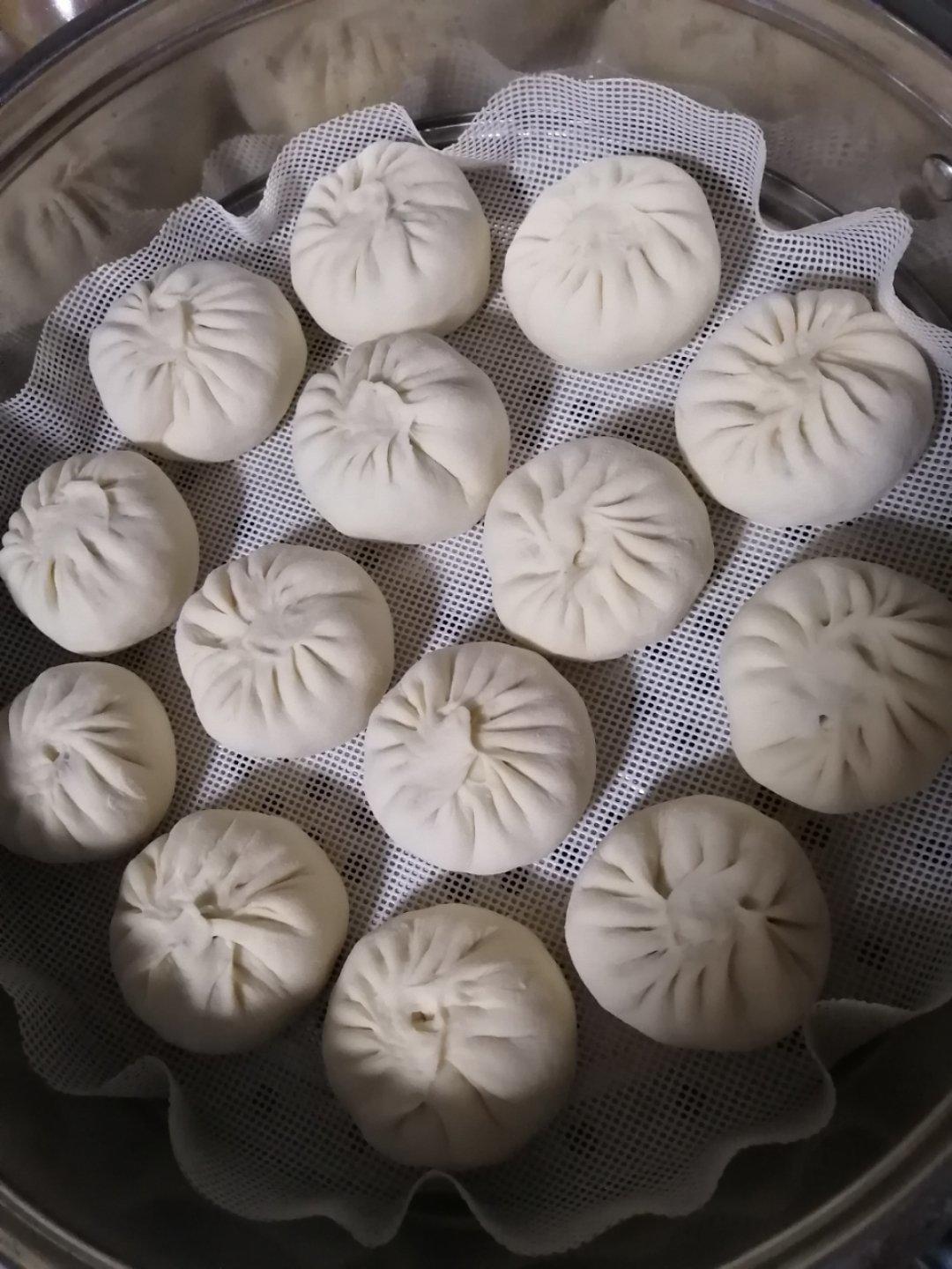 家庭手工肉馅大包子