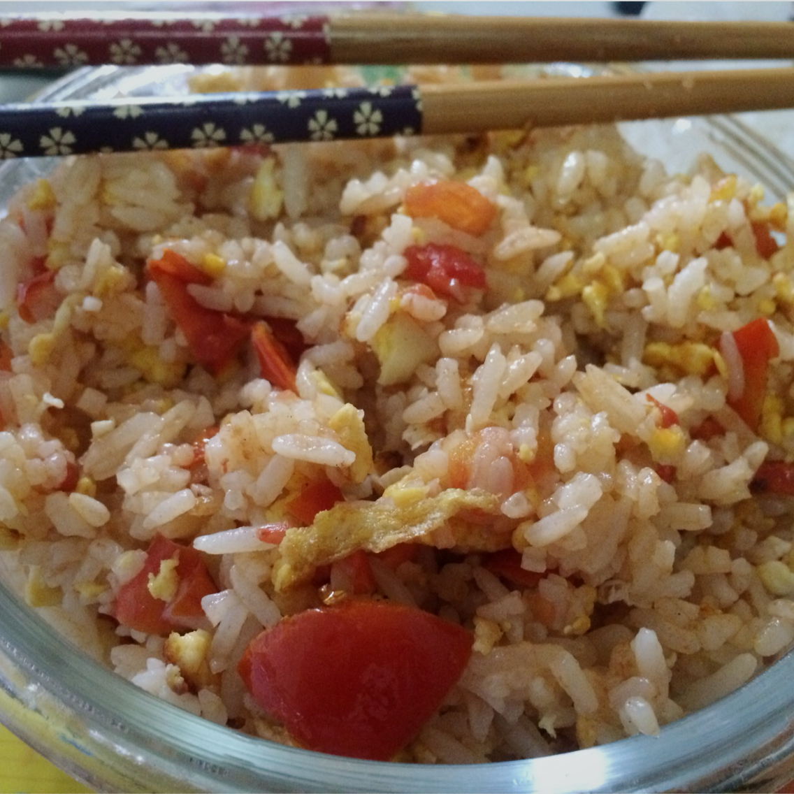 西红柿蛋炒饭
