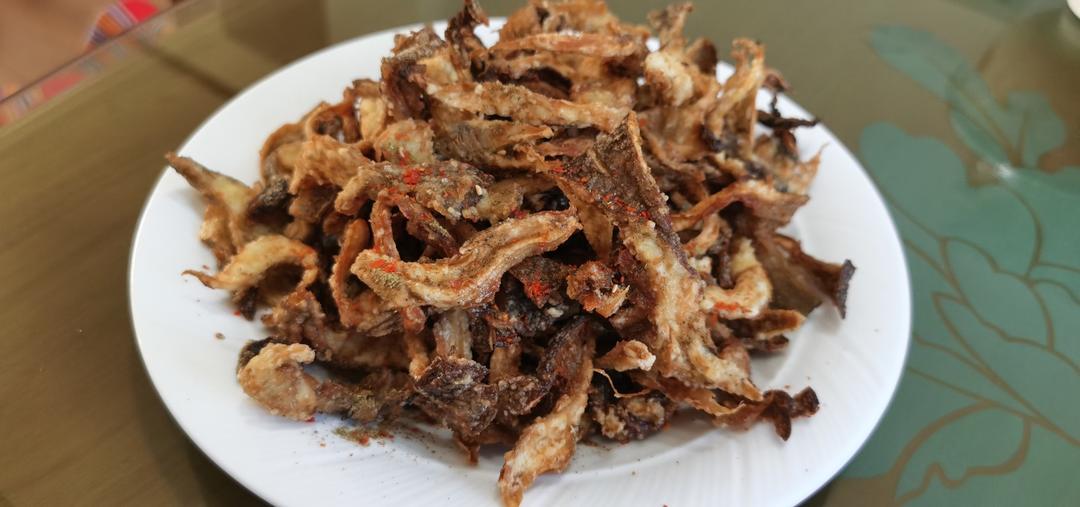 椒盐蘑菇-超好吃的下酒菜