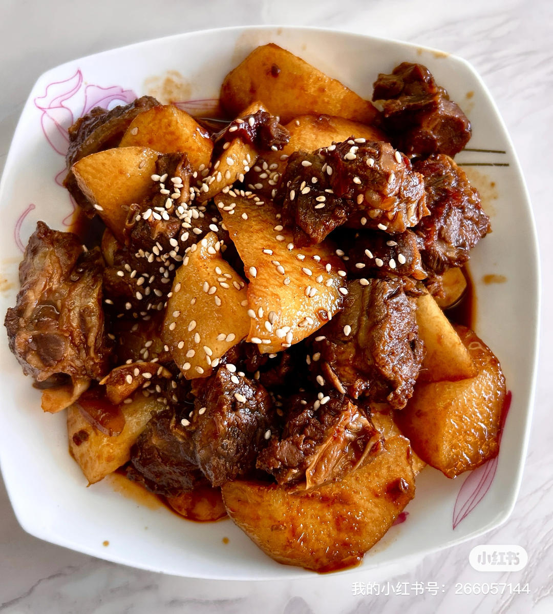 Balsamico烧汁牛肋条