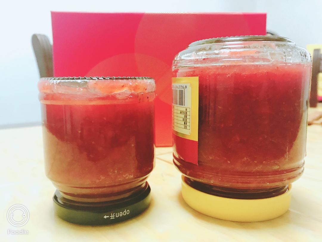 自制无添加草莓酱