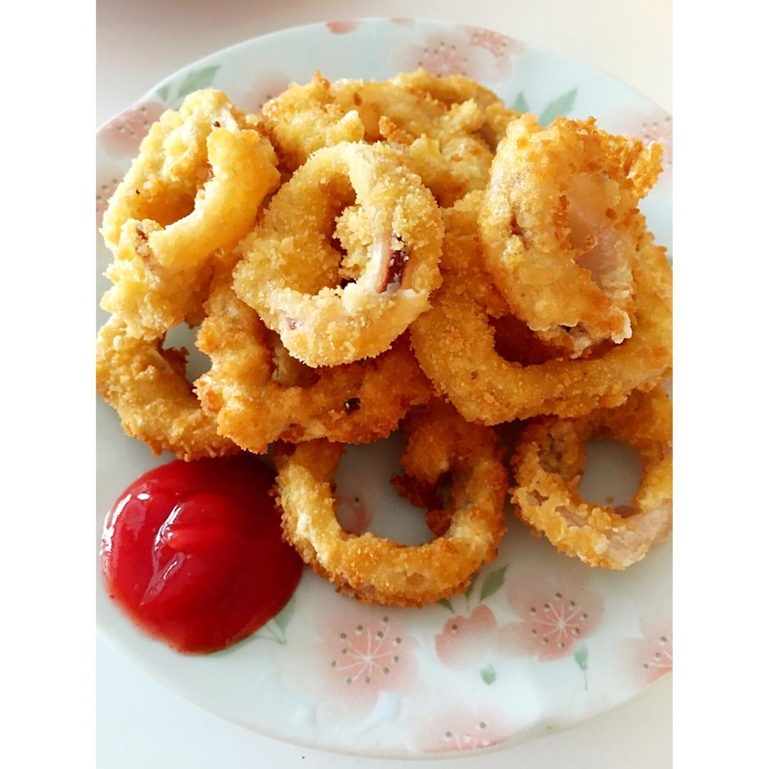 酥炸鱿鱼圈