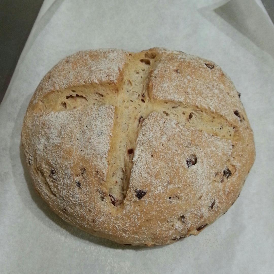 无油全麦乡村面包