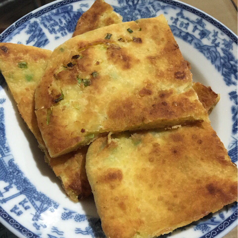 自制葱油饼