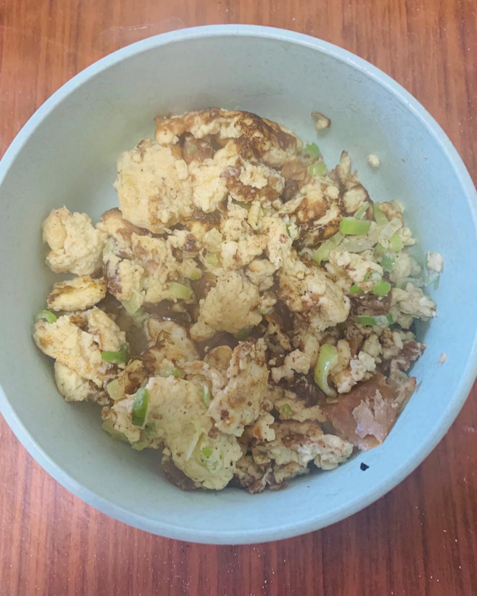 大葱炒鸡蛋