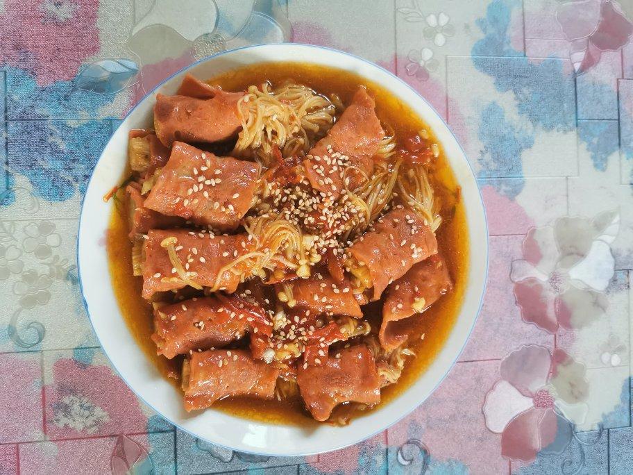 金针菇培根卷