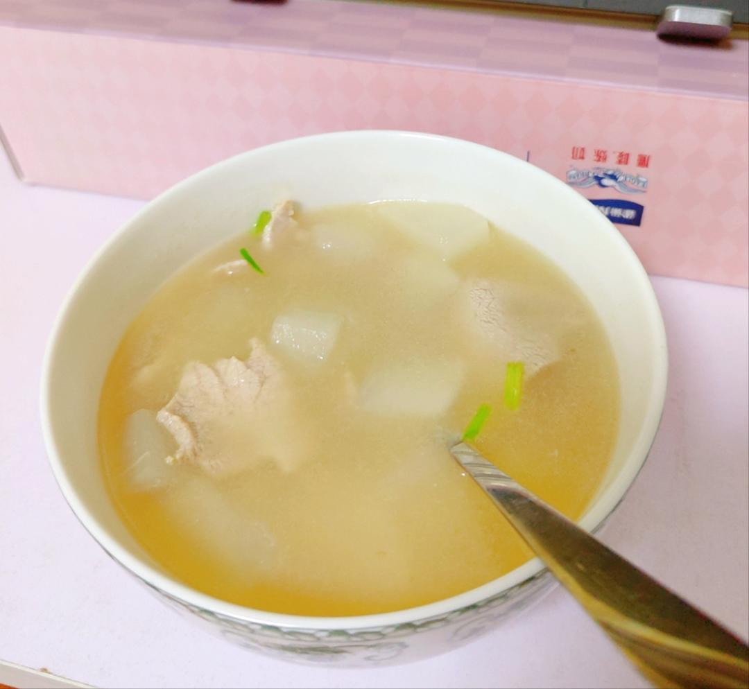 白萝卜猪肉汤
