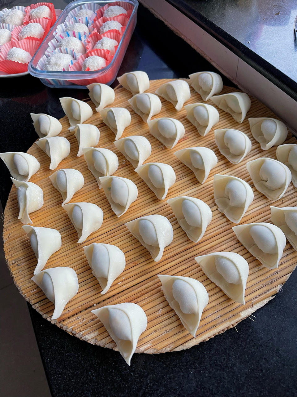 不加粉的Q弹虾滑