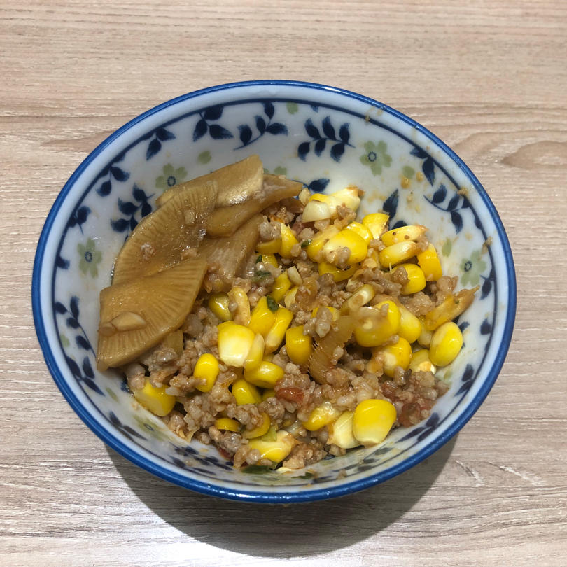 玉米炒肉末【超级下饭的快手家常菜】