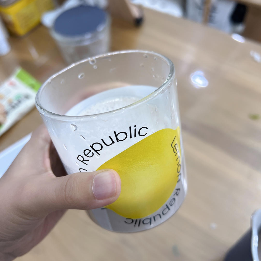 香浓丝滑的核桃花生露（破壁机版，用料少，超简单）