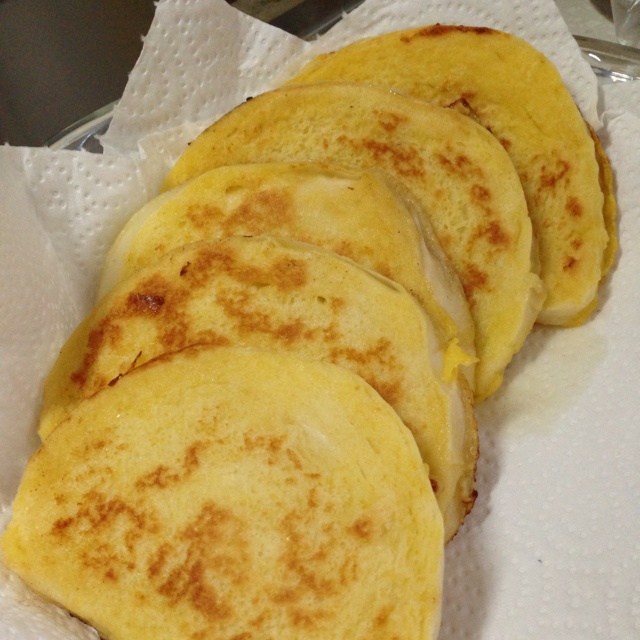 鸡蛋炸馒头片
