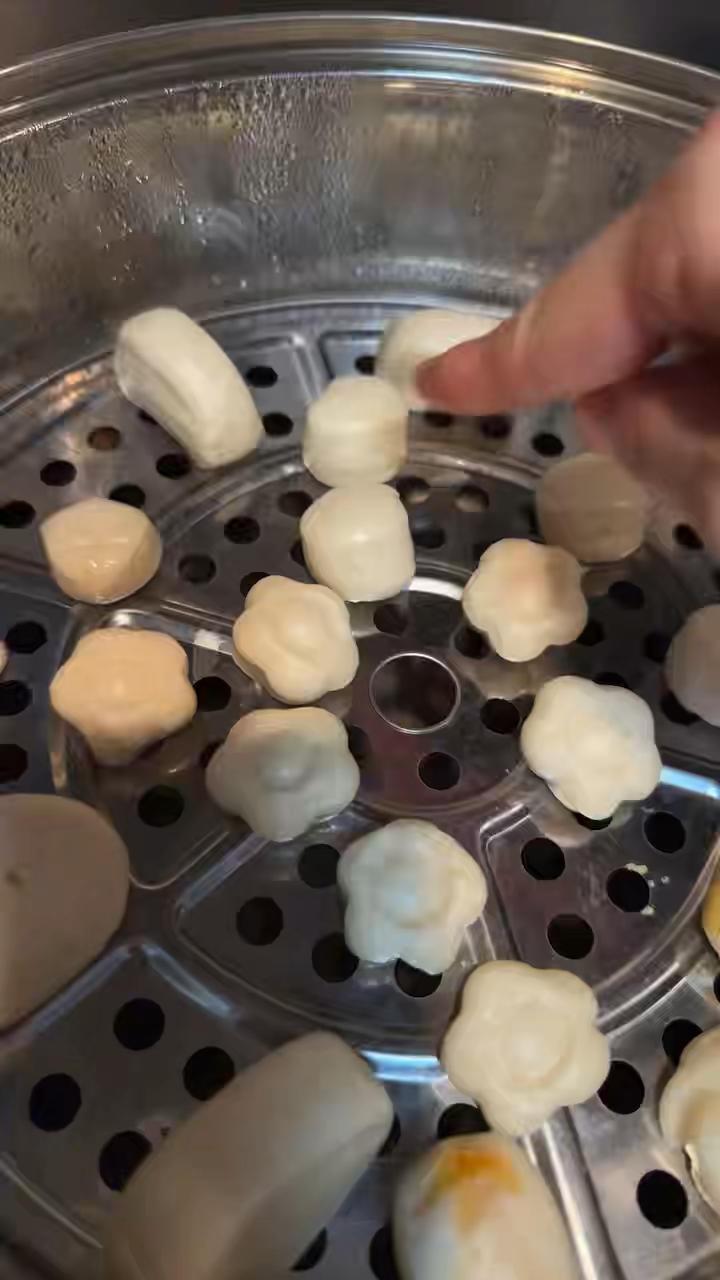 婴儿辅食：南瓜番薯小馒头