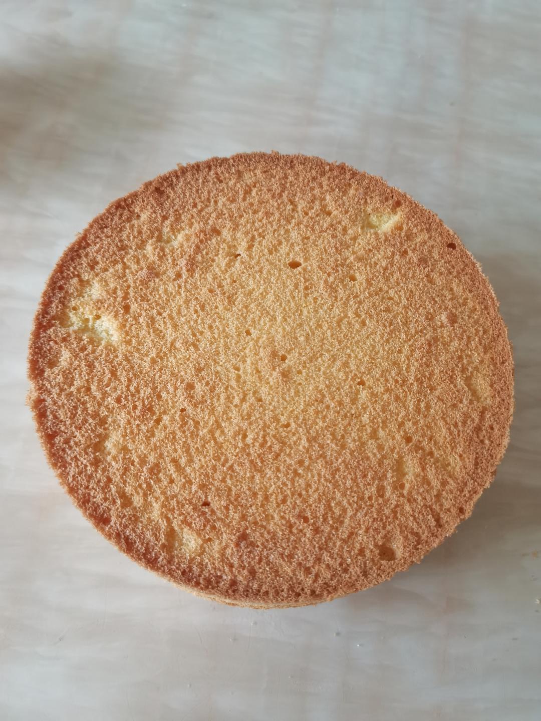 8寸戚风蛋糕🍰不塌陷、不回缩，新手一次成功✅