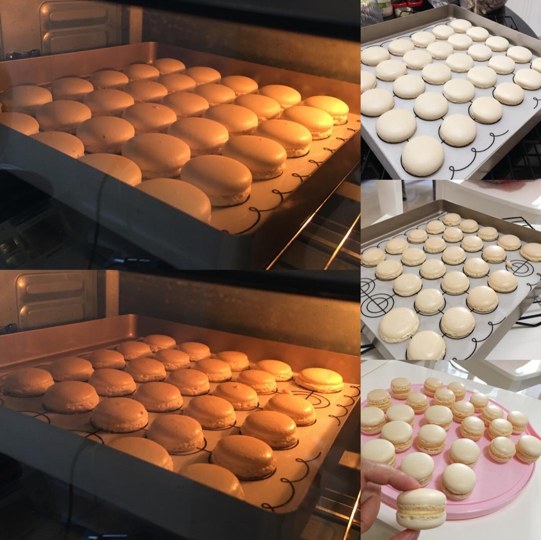 意式马卡龙（草莓甘那许馅）