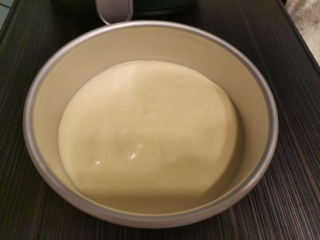 无牛奶8寸戚风蛋糕