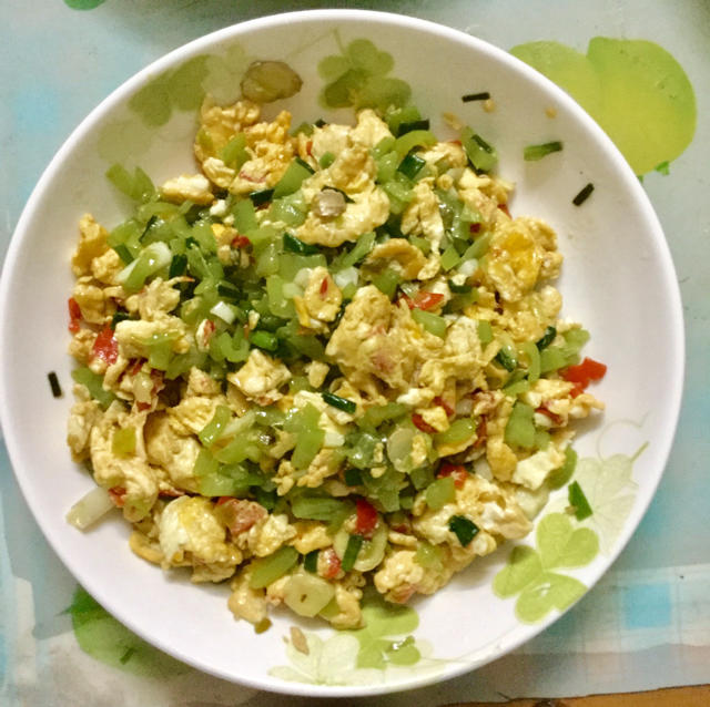 青椒鸡蛋