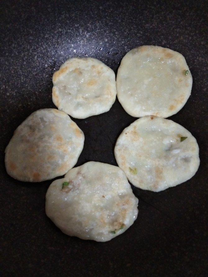 葱香猪肉饼