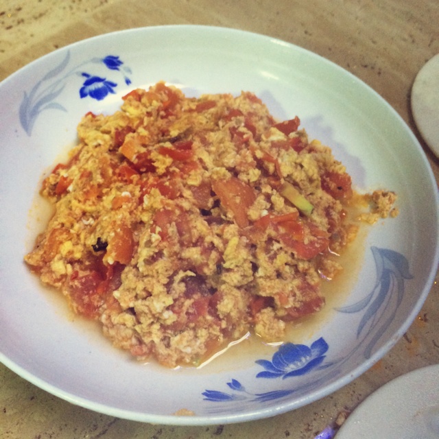 西红柿炒鸡蛋