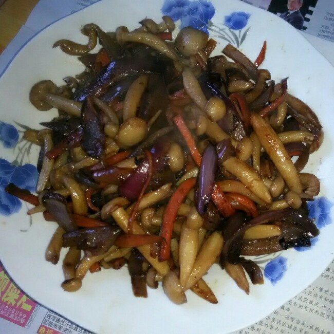 洋葱遇到杏鲍菇