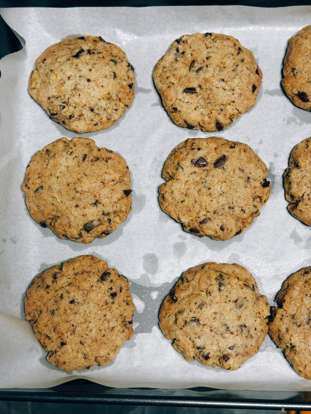 chocolate chip cookies美式超大巧克力软曲奇