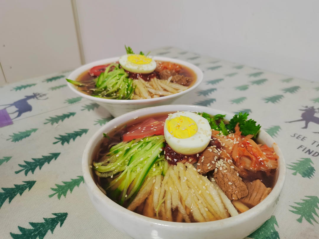 正宗朝鲜冷面（汤的调配）