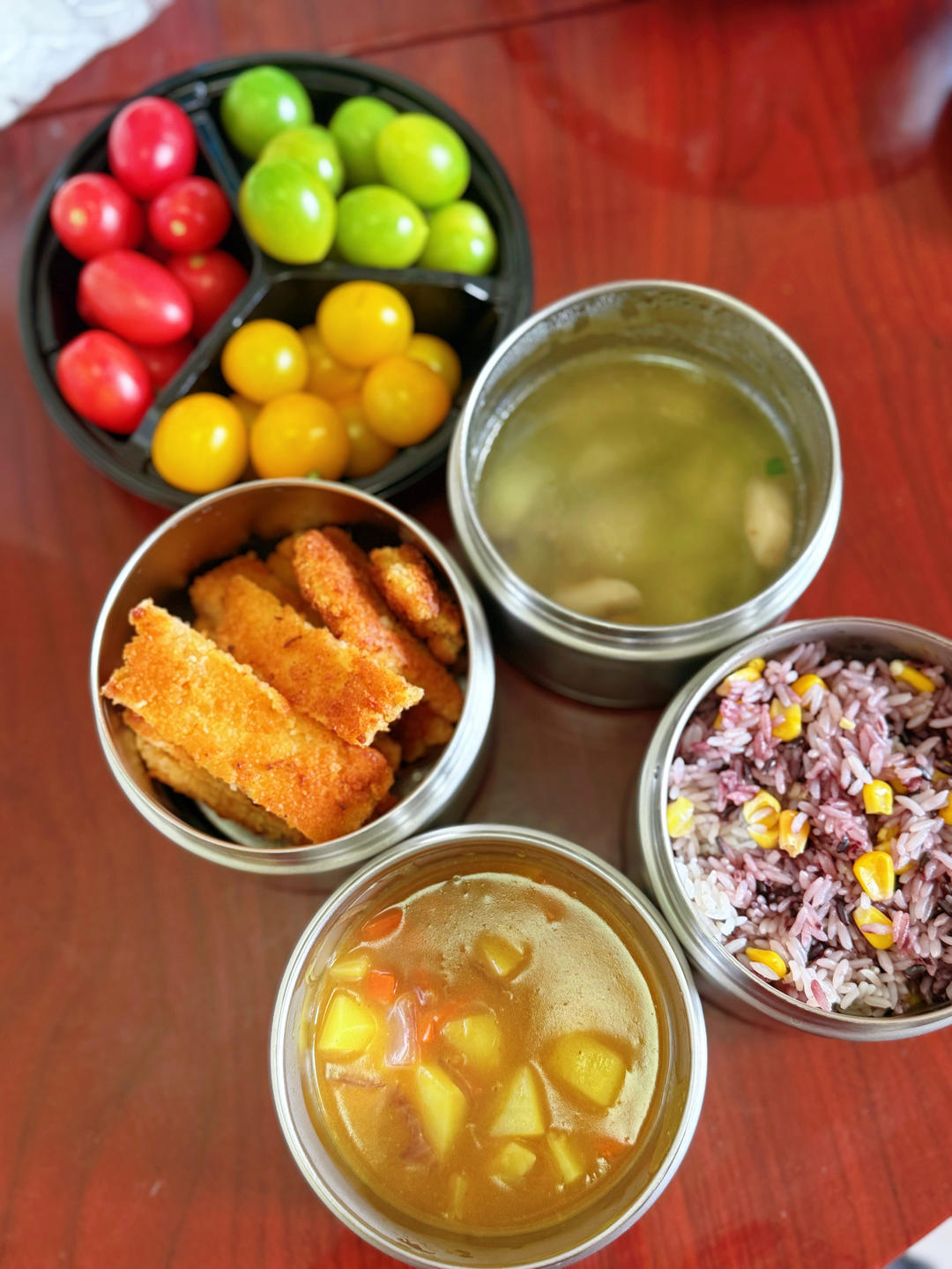 记录高中娃带饭