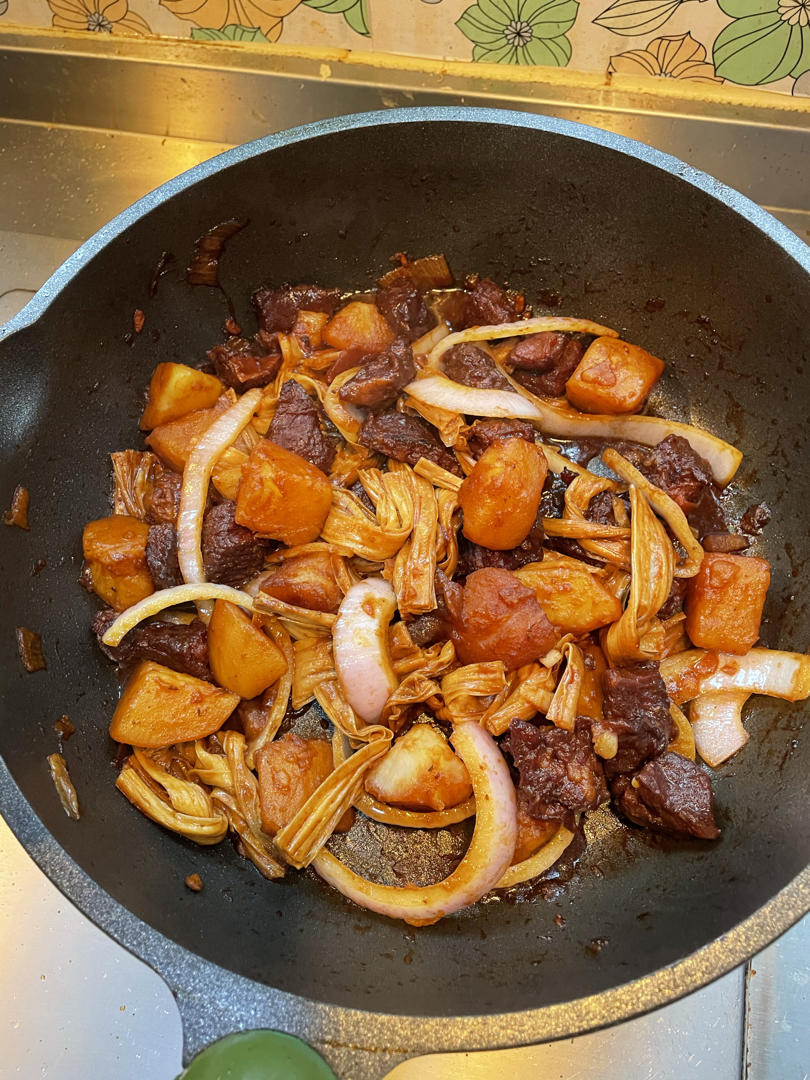 番茄土豆炖牛腩