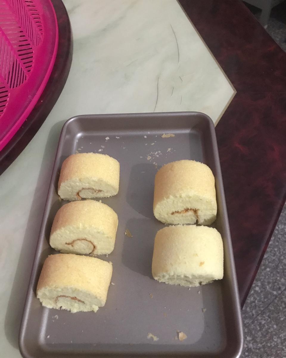 蛋糕卷胚的多种吃法-内附15L小烤箱温度