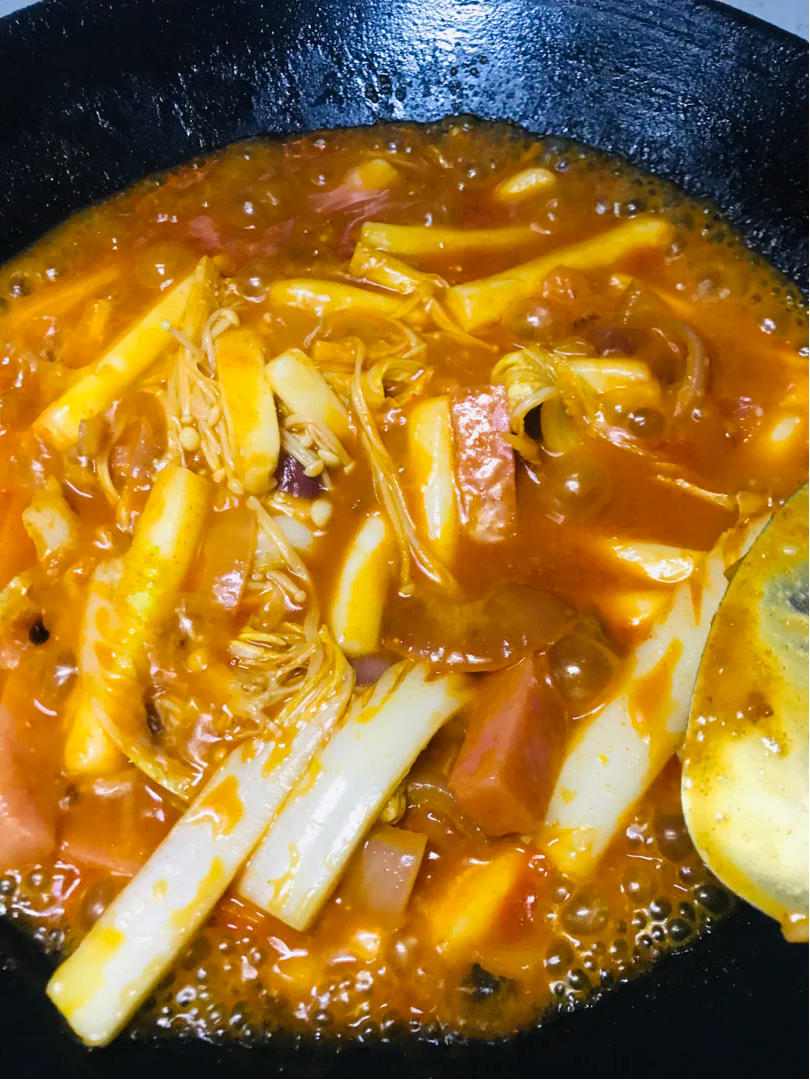 韩式辣炒年糕