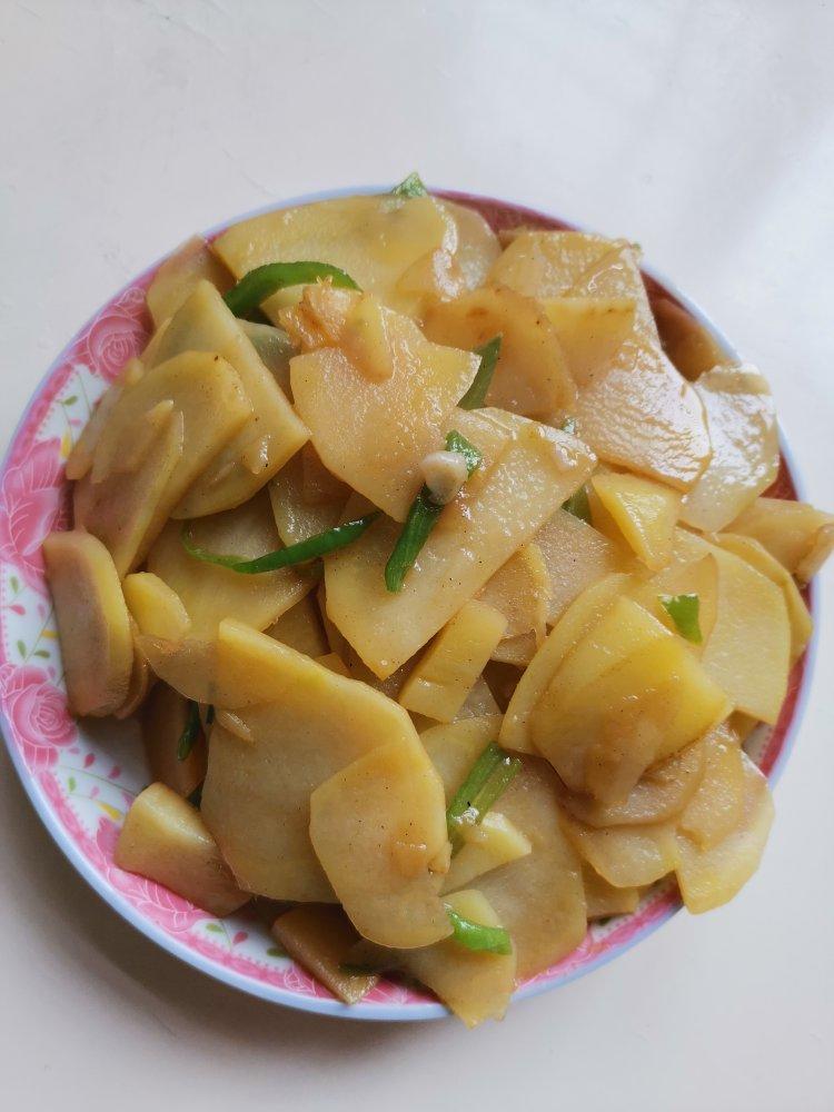 家常炒土豆片