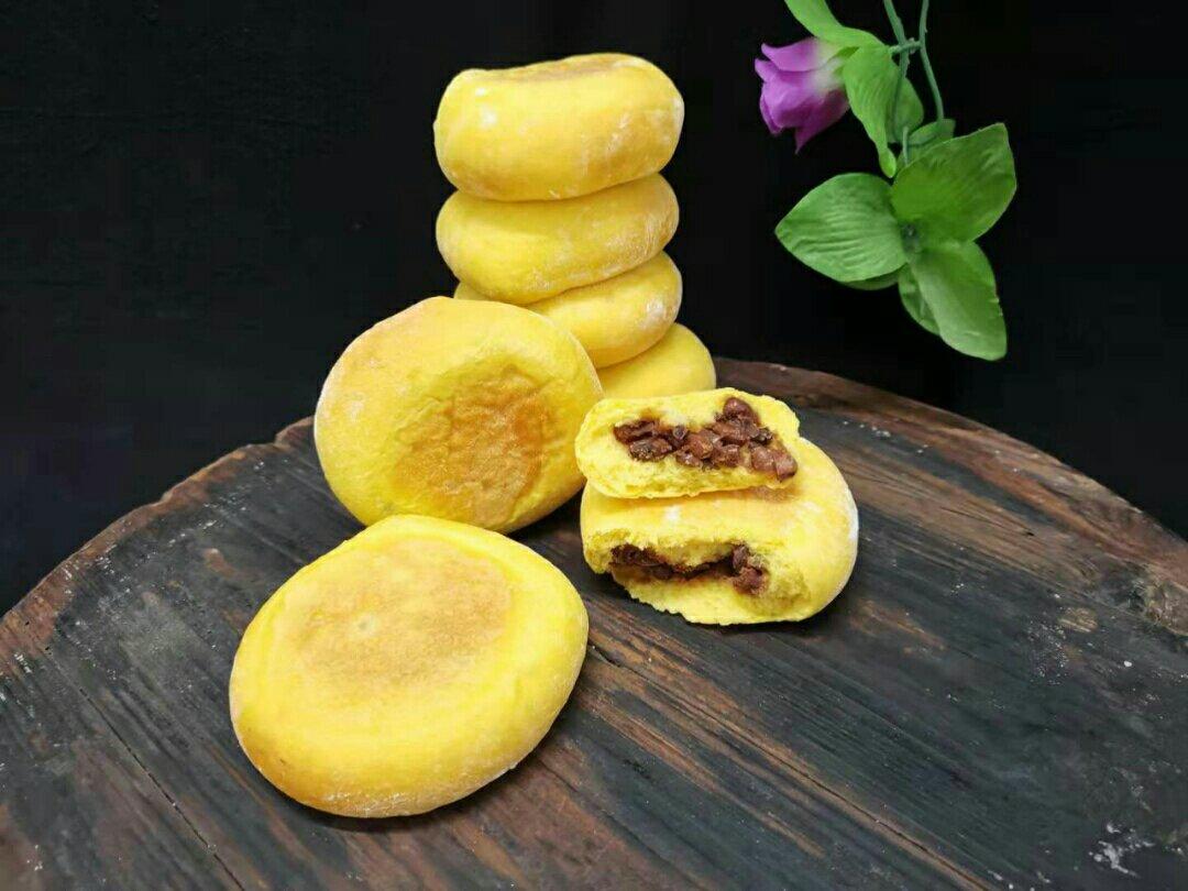 日式南瓜红豆包