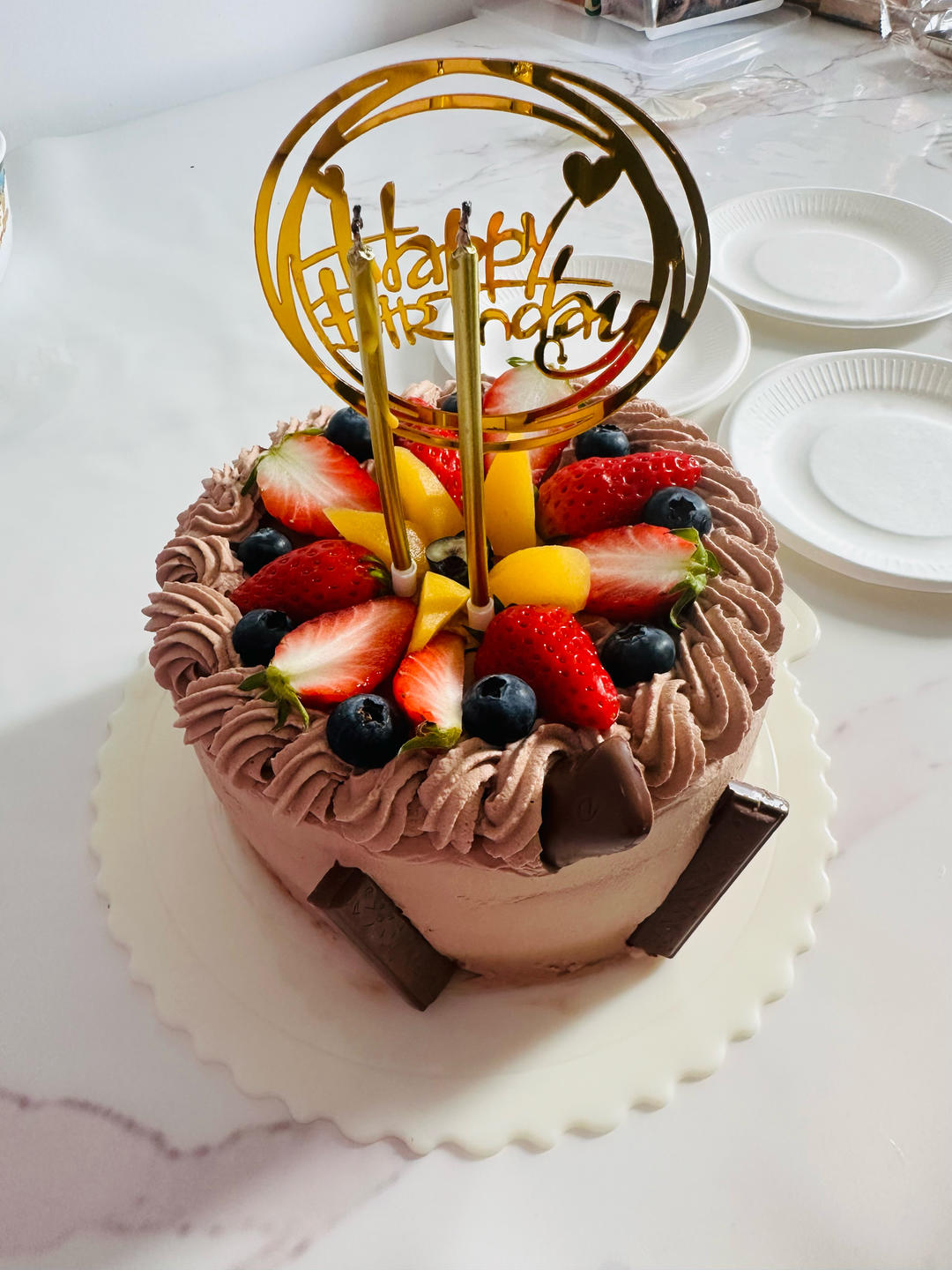 PH打发巧克力奶油