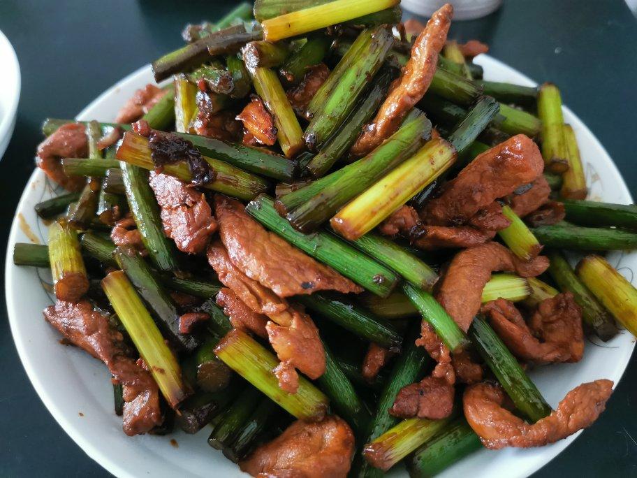 蒜薹炒肉
