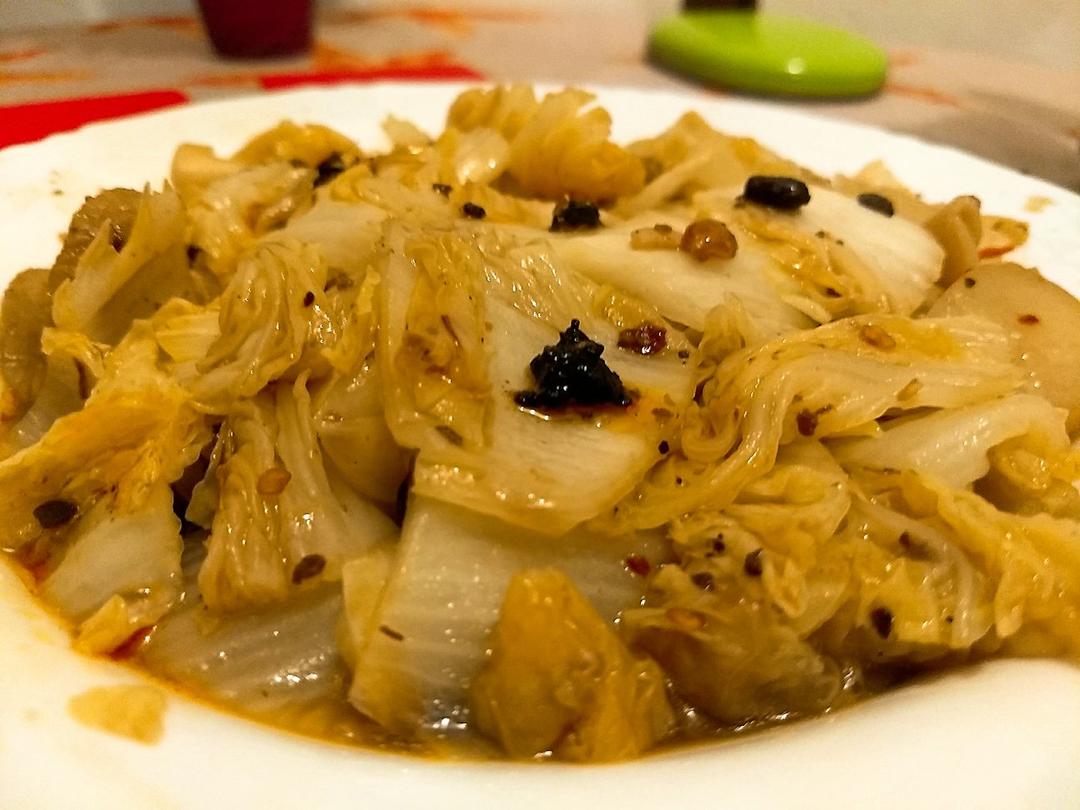 sideface做的豆豉白菜