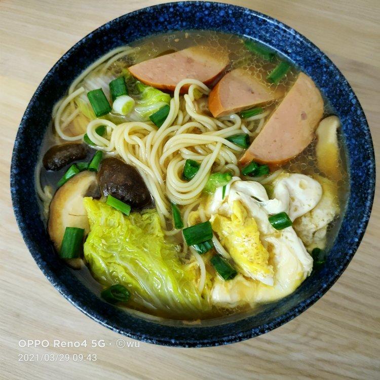 一碗鸡蛋面