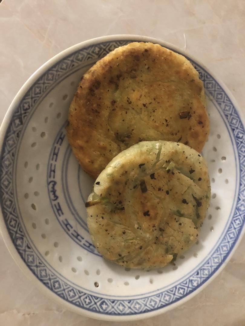 千层酥软葱油饼