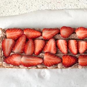 巧克力草莓城堡蛋糕『零失败超好吃高颜值』的做法 步骤12