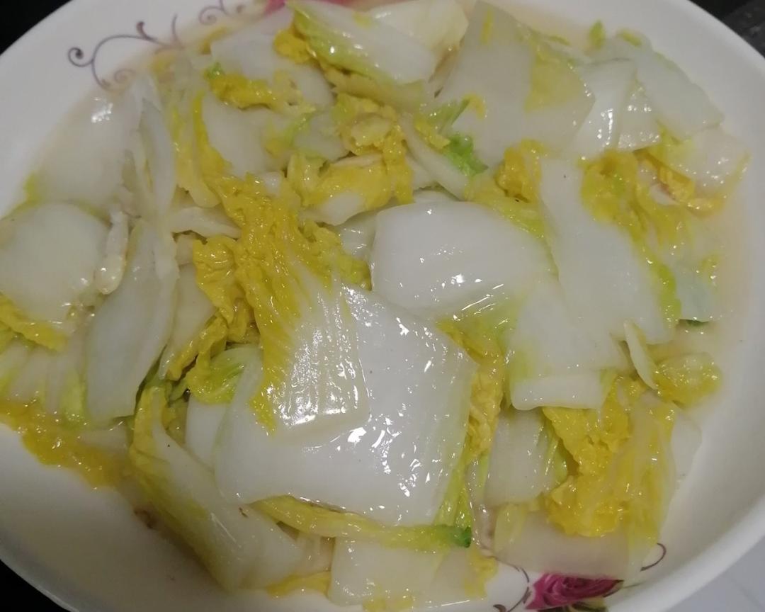 清脆香甜的蒜蓉炒娃娃菜