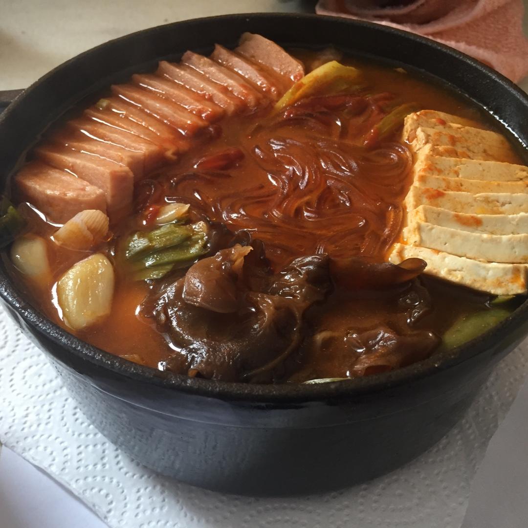 韩国部队锅拉面锅（超好吃）