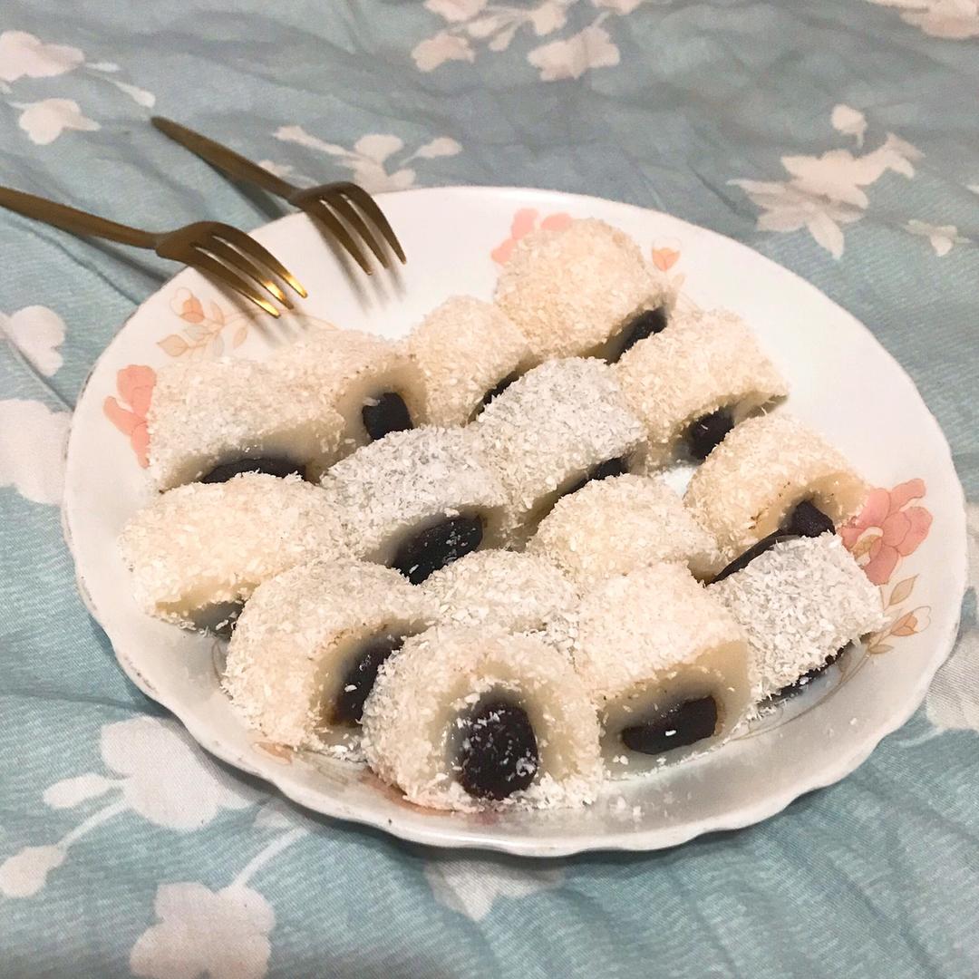 豆沙糯米卷