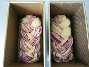 中种大理石纹紫薯吐司的做法 步骤13