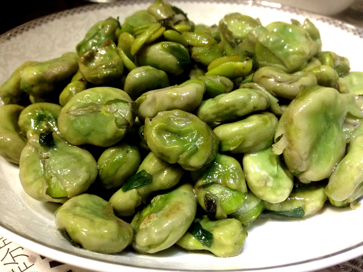 葱油蚕豆
