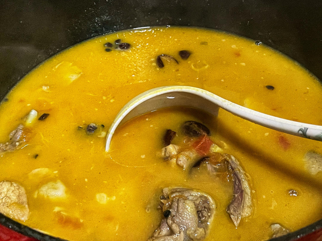 百香果炖鸡