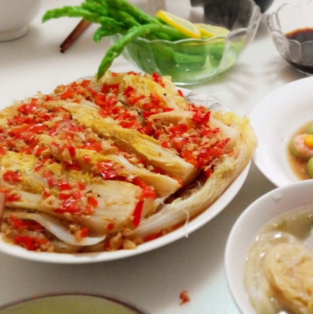 蒜蓉粉丝娃娃菜