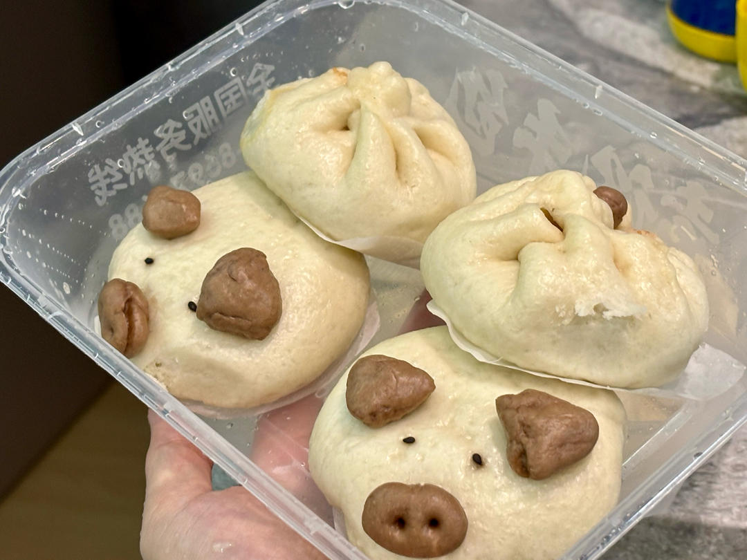 鲜肉生煎包子
