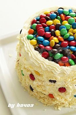 彩虹蛋糕的做法 步骤9