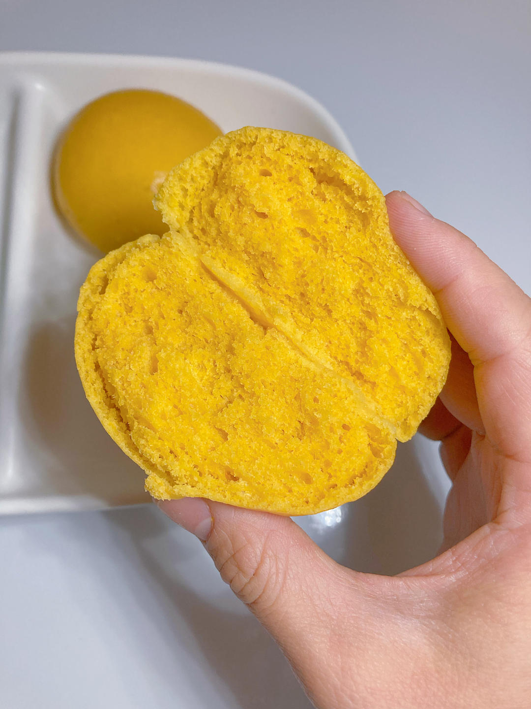 南瓜馒头 新手一次成功