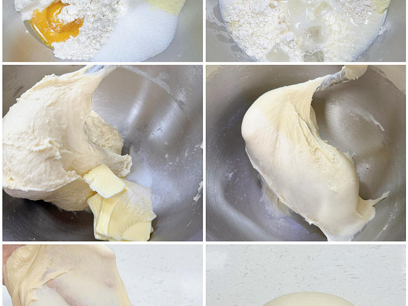 纯奶手撕吐司的做法 步骤1