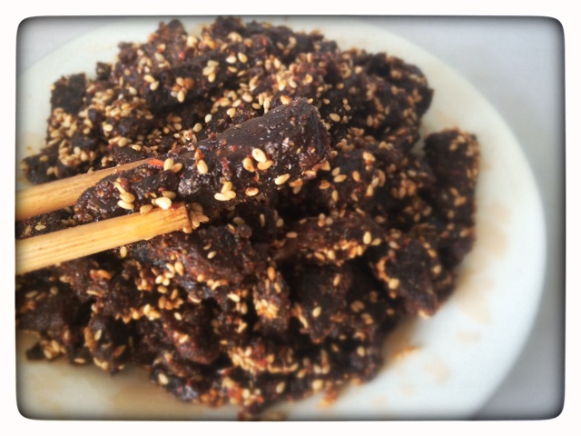 麻辣牛肉干