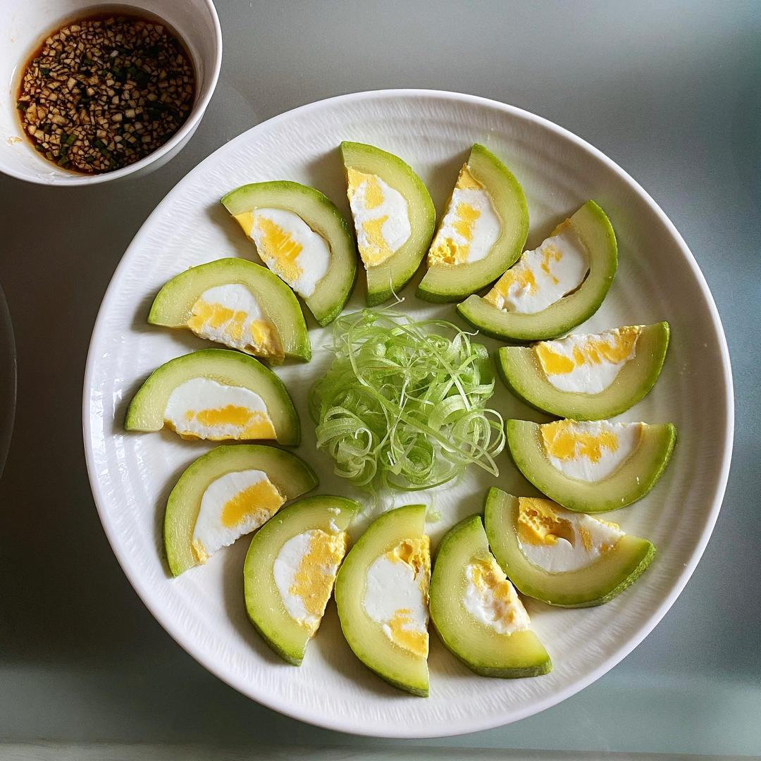 轻松减肥美食～西葫芦炖蛋